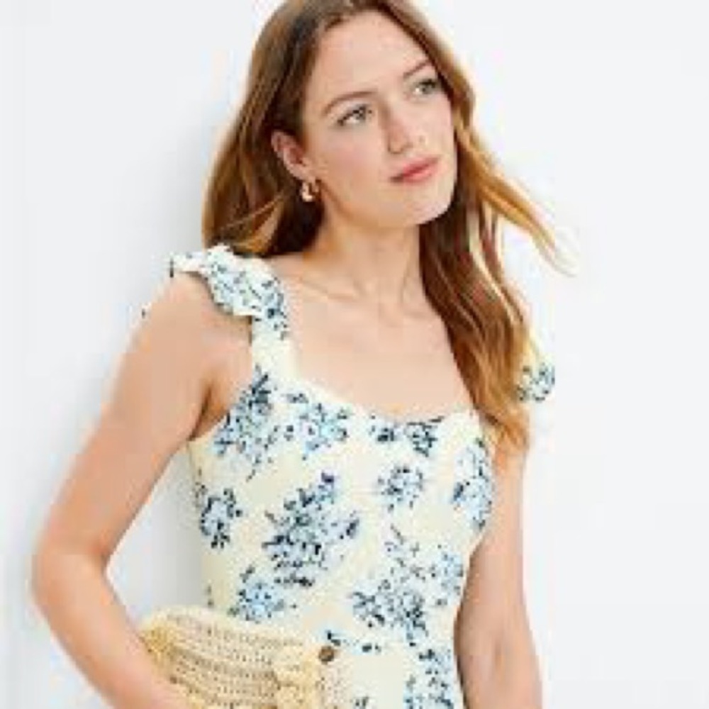 Loft Floral Dress